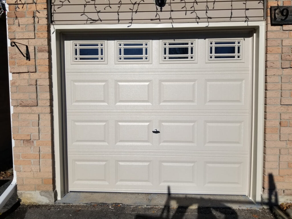 Garage door installation in Alliston Ontario by Yitav Garage Doors.
