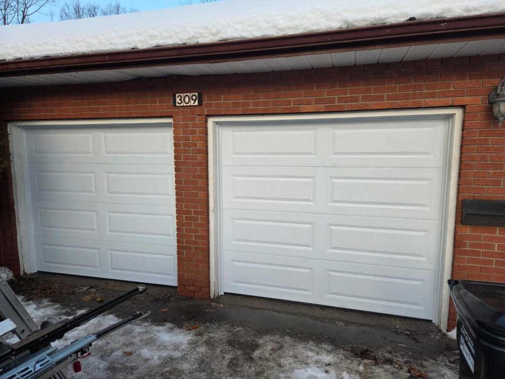 Garage door installation in Angus Ontario by Yitav Garage Doors