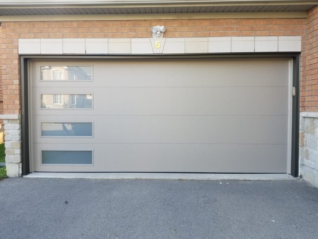 Garage door installation in Cookstown Ontario by Yitav Garage Doors