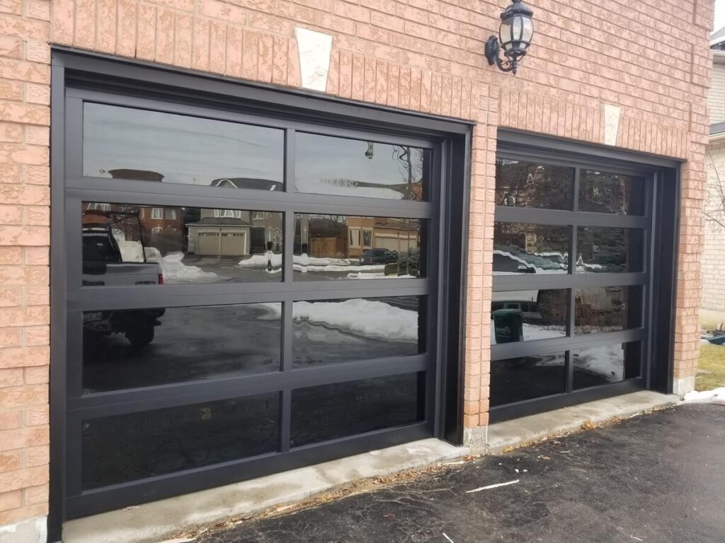 Garage door installation in Oro-Medonte Ontario by Yitav Garage Doors