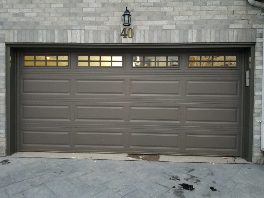 Garage door installation in Wasaga Beach Ontario by Yitav Garage Doors