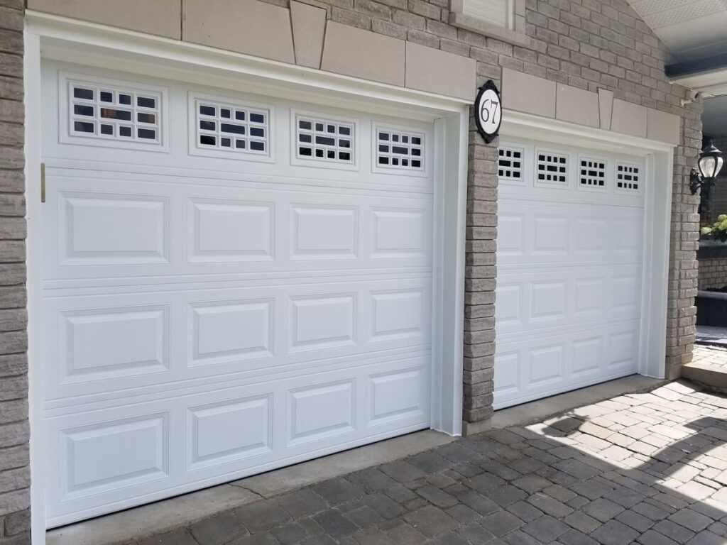 New garage door installation in Aurora Ontario by Yitav Garage Doors