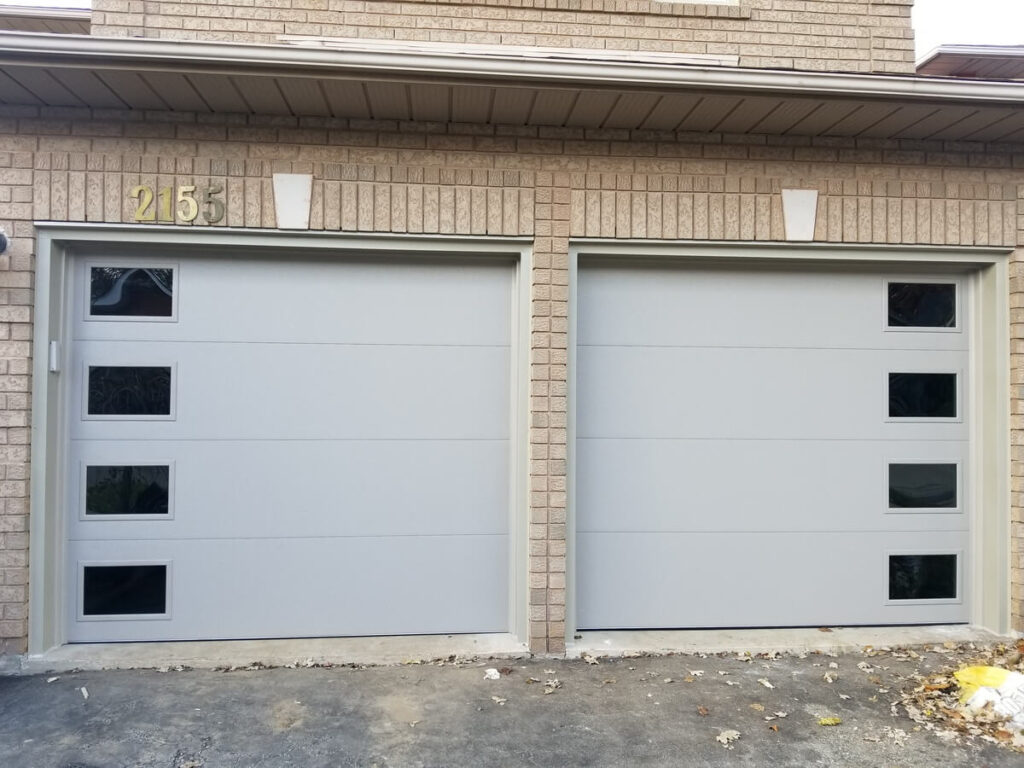 New garage door installation in Collingwood Ontario by Yitav Garage Doors