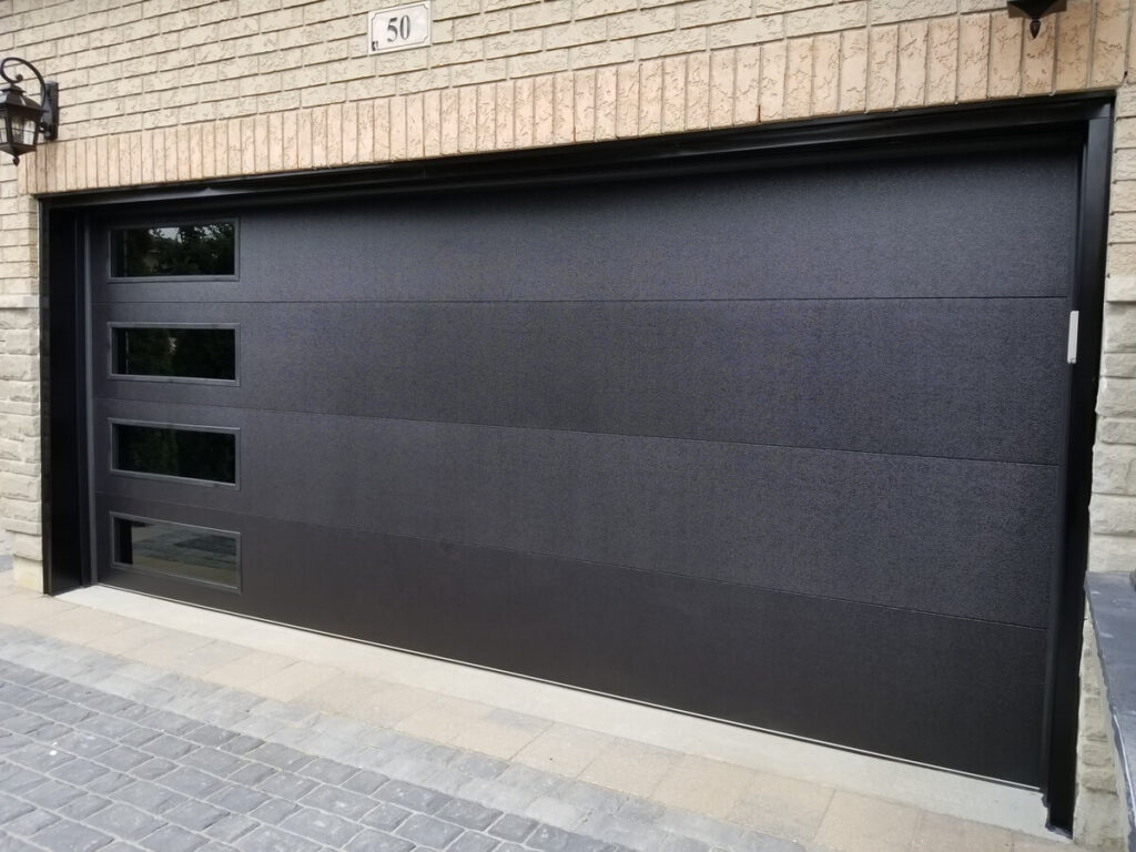 New garage door installation in Oro-Medonte Ontario by Yitav Garage Doors