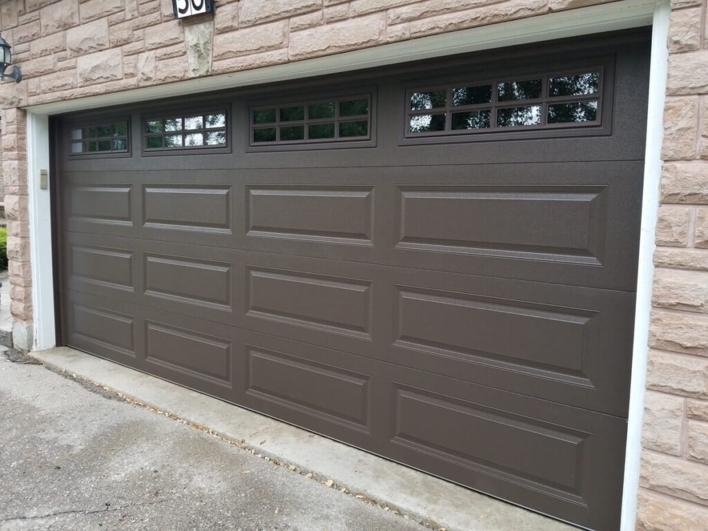 New garage door installation in Vaughan Ontario by Yitav Garage Doors